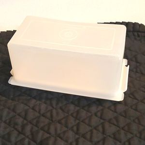Vintage Extra LargeTupperware Butter or cheese Dish Keeper with lid